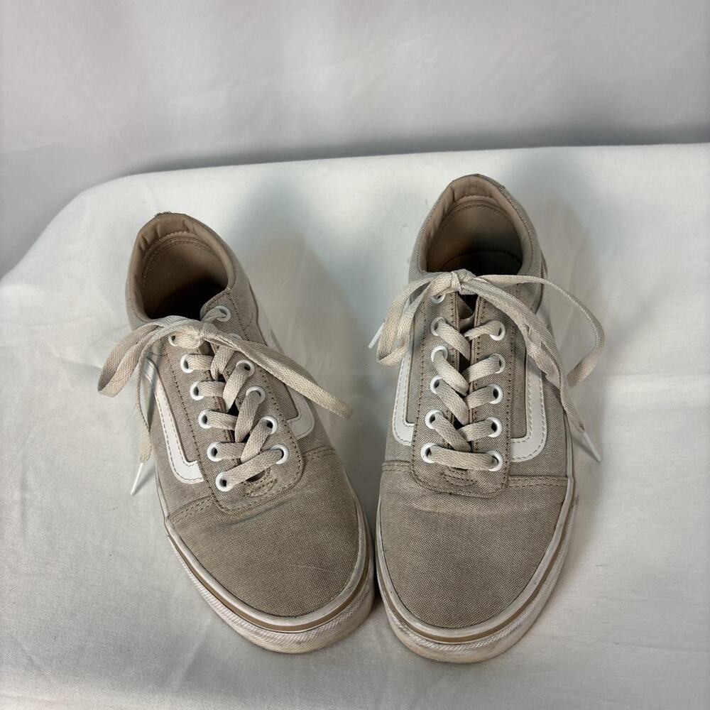 Grey and white Vans trainers - Picture 2 of 6